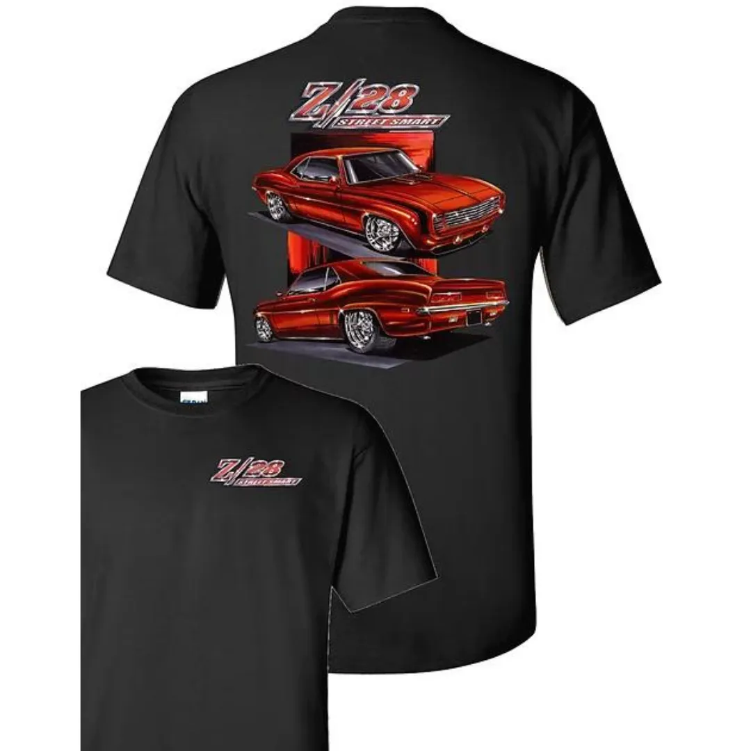 1969 Chevy Camaro Z28 Street Smart T-Shirt