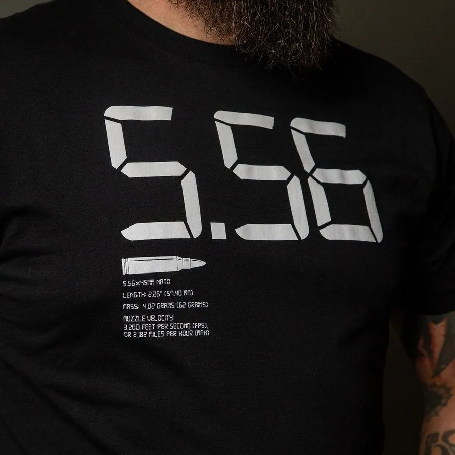 5.56 T-Shirt - Black