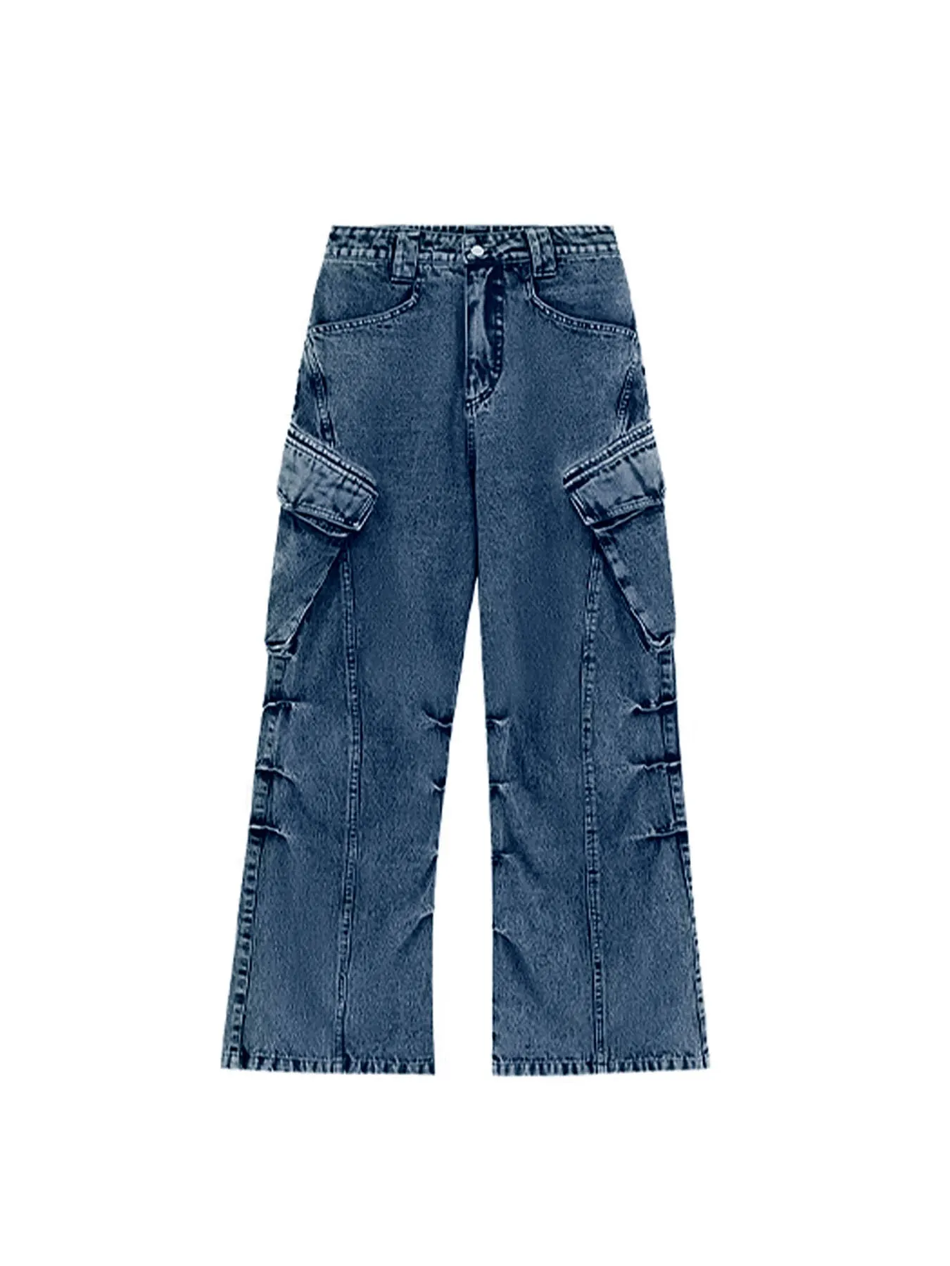 All Out Flare Cargo Unisex Jeans