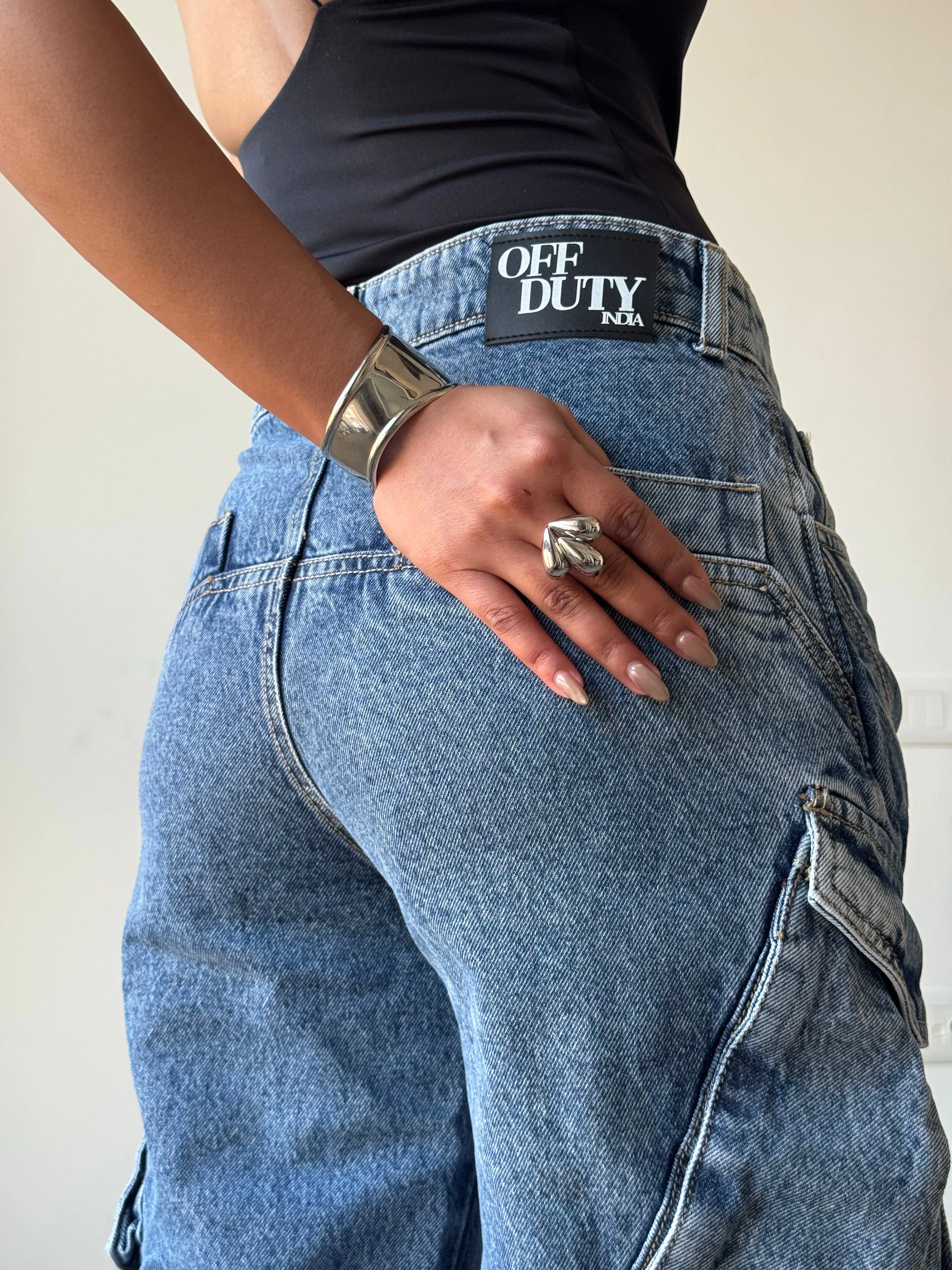 All Out Flare Cargo Unisex Jeans