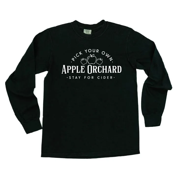 Apple Orchard - LONG SLEEVE COMFORT COLORS TEE