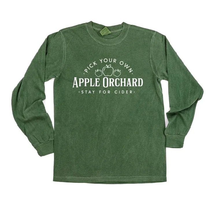 Apple Orchard - LONG SLEEVE COMFORT COLORS TEE