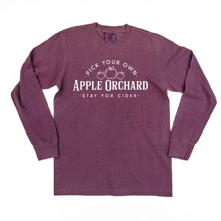 Apple Orchard - LONG SLEEVE COMFORT COLORS TEE