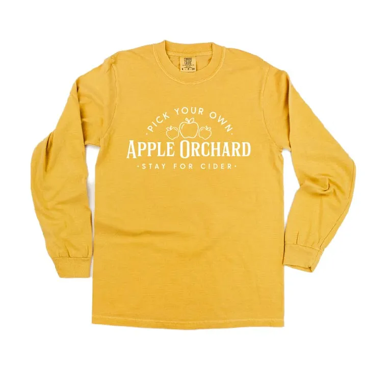 Apple Orchard - LONG SLEEVE COMFORT COLORS TEE