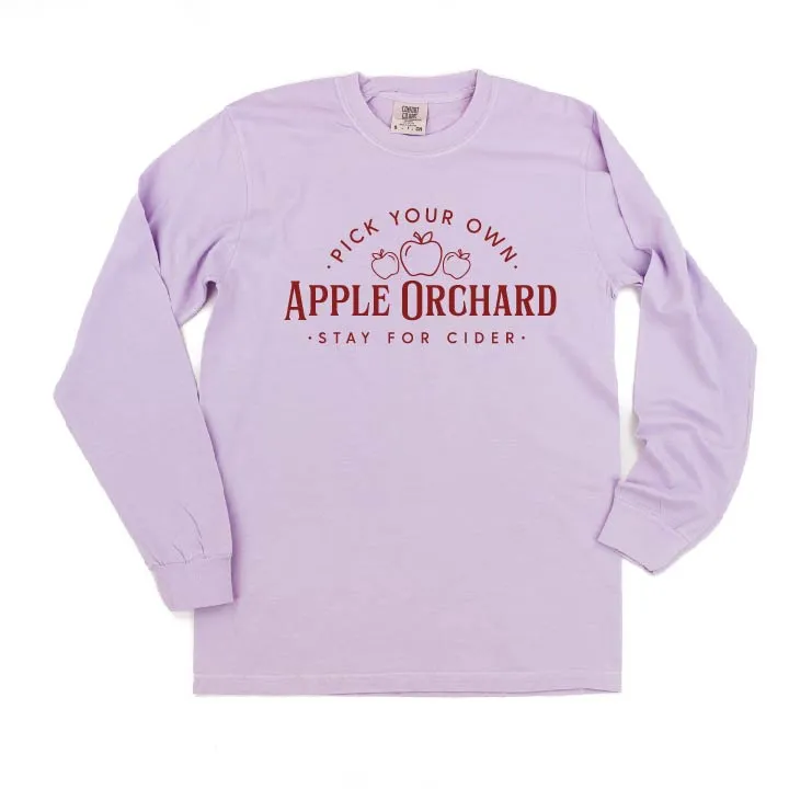 Apple Orchard - LONG SLEEVE COMFORT COLORS TEE