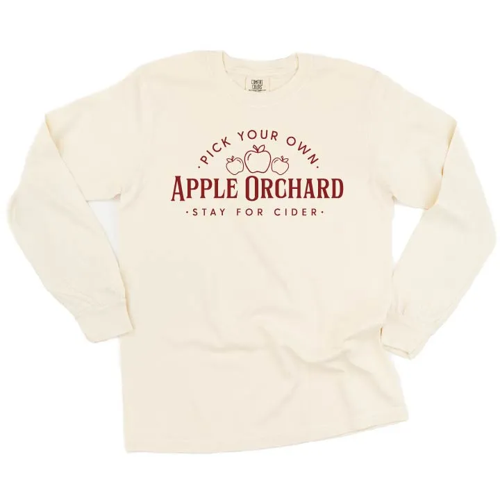 Apple Orchard - LONG SLEEVE COMFORT COLORS TEE