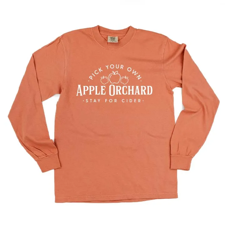 Apple Orchard - LONG SLEEVE COMFORT COLORS TEE