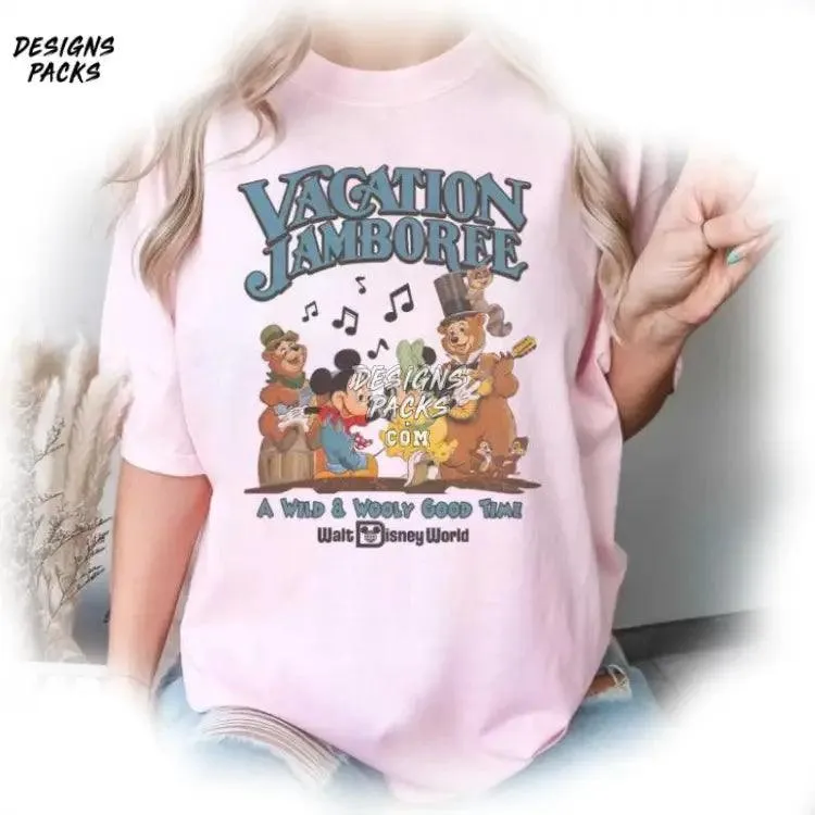 Bear Jamboree and Mickey WDW Resort Cartoon Country Bear Jamboree PNG Design