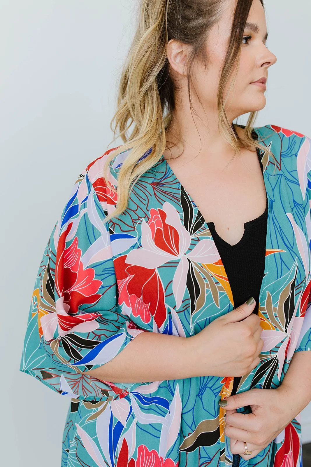 Bird of Paradise Kimono - On Hand