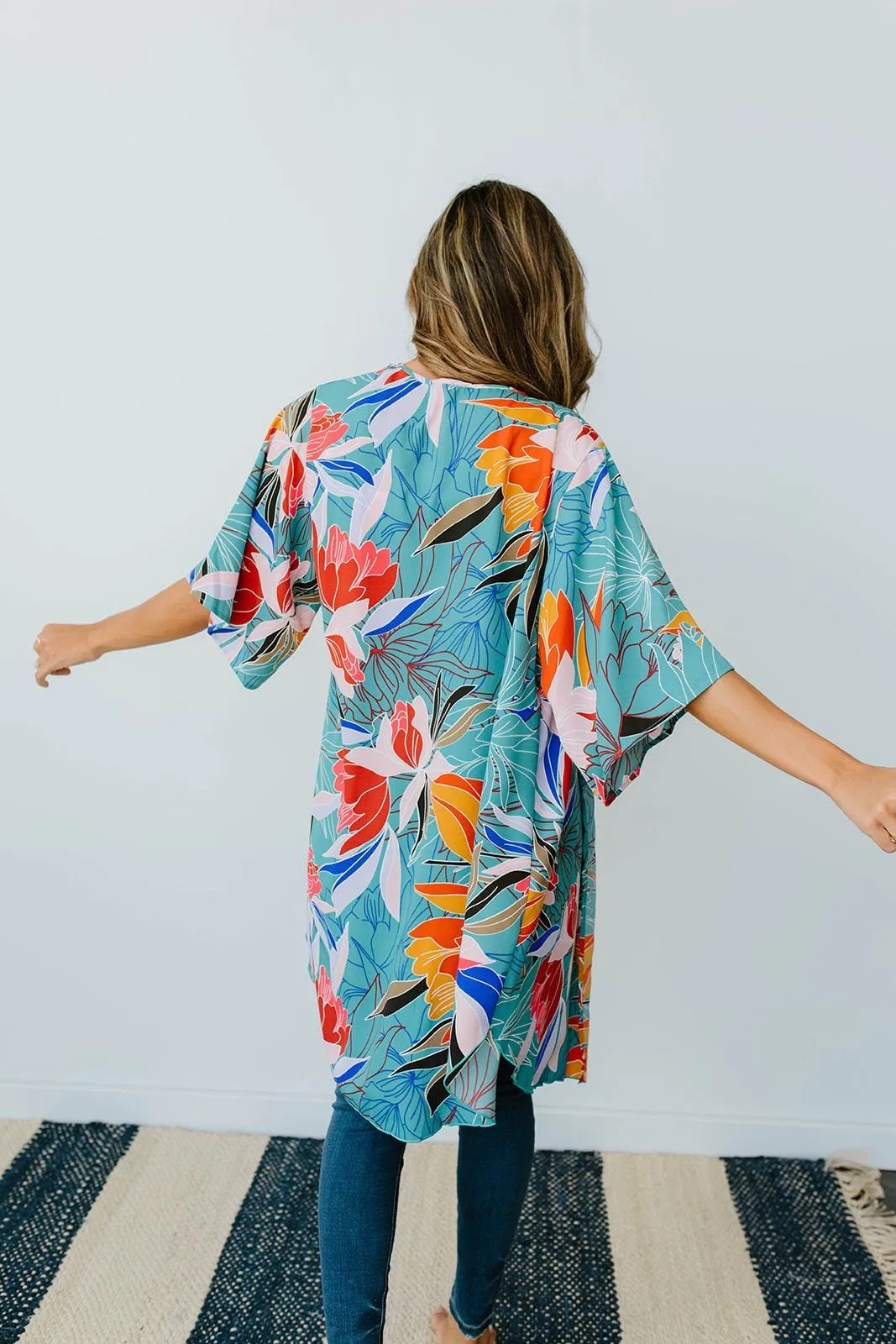 Bird of Paradise Kimono - On Hand