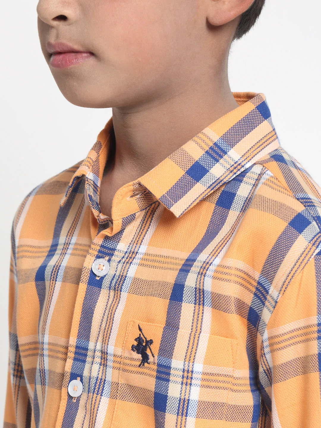 Boys Orange Shirt