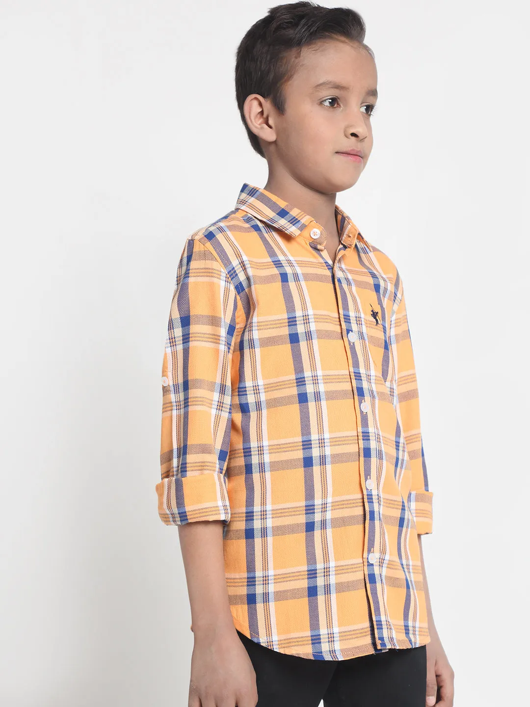 Boys Orange Shirt