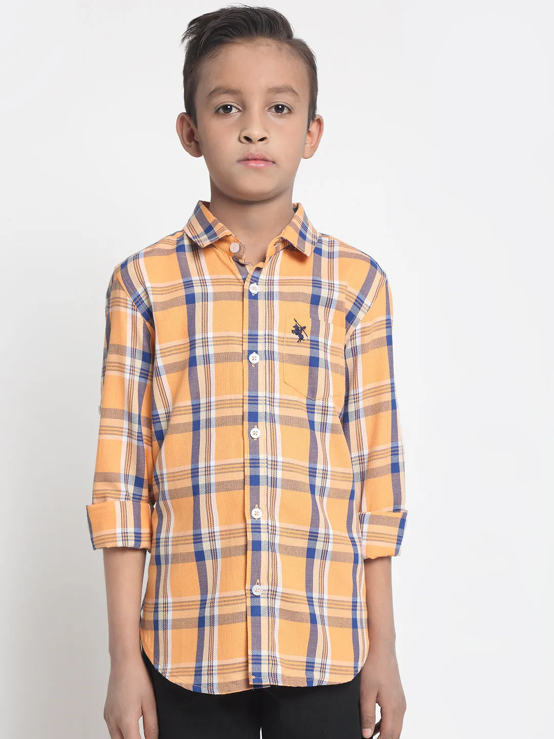 Boys Orange Shirt