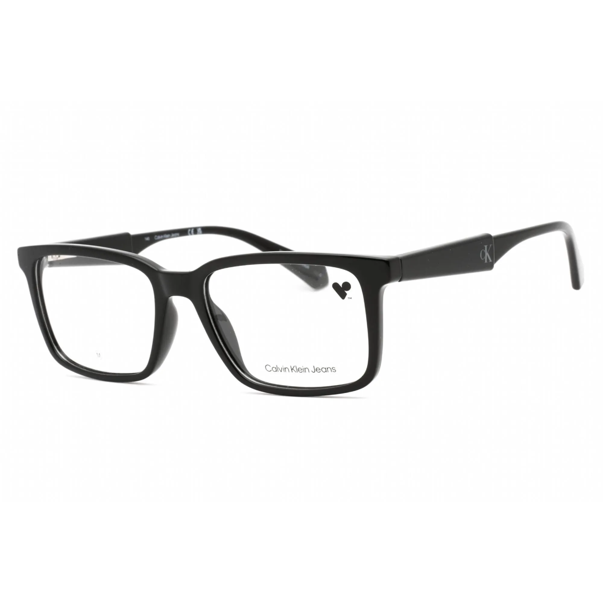 Calvin Klein Jeans Men's Eyeglasses - Clear Lens Black Square Frame | CKJ23617 001