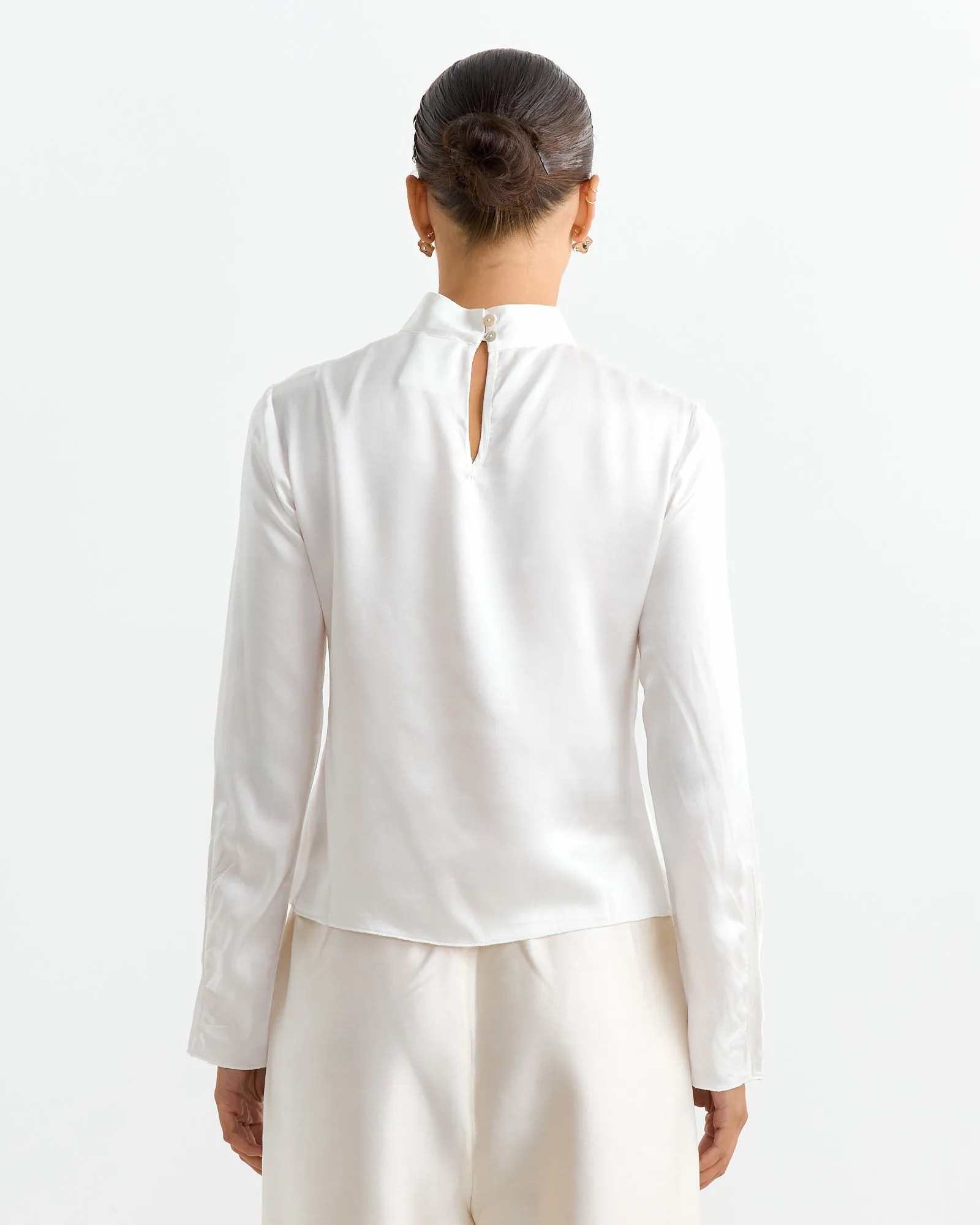 Cecil Blouse in Ivory