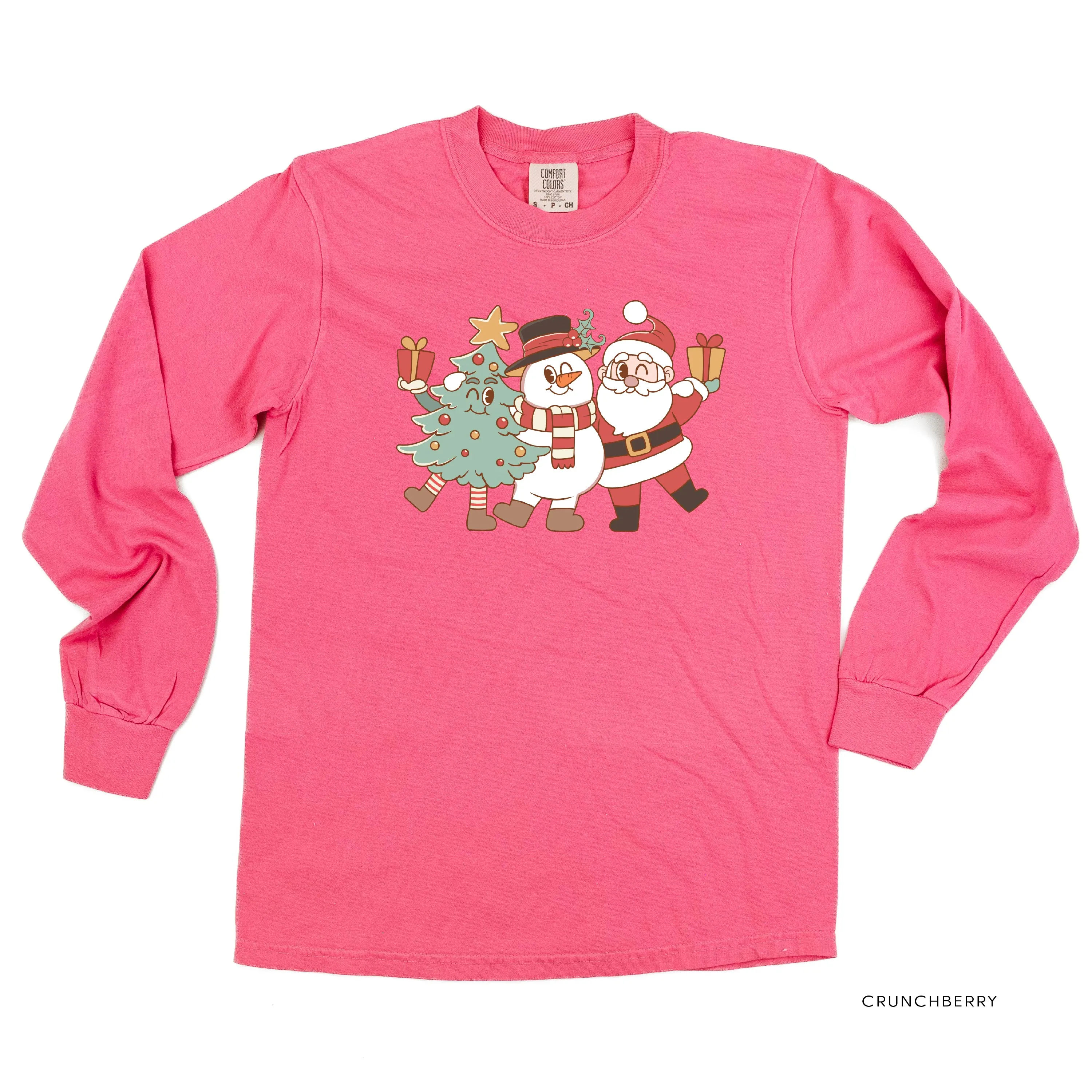 Christmas Pals - LONG SLEEVE Comfort Colors Tee