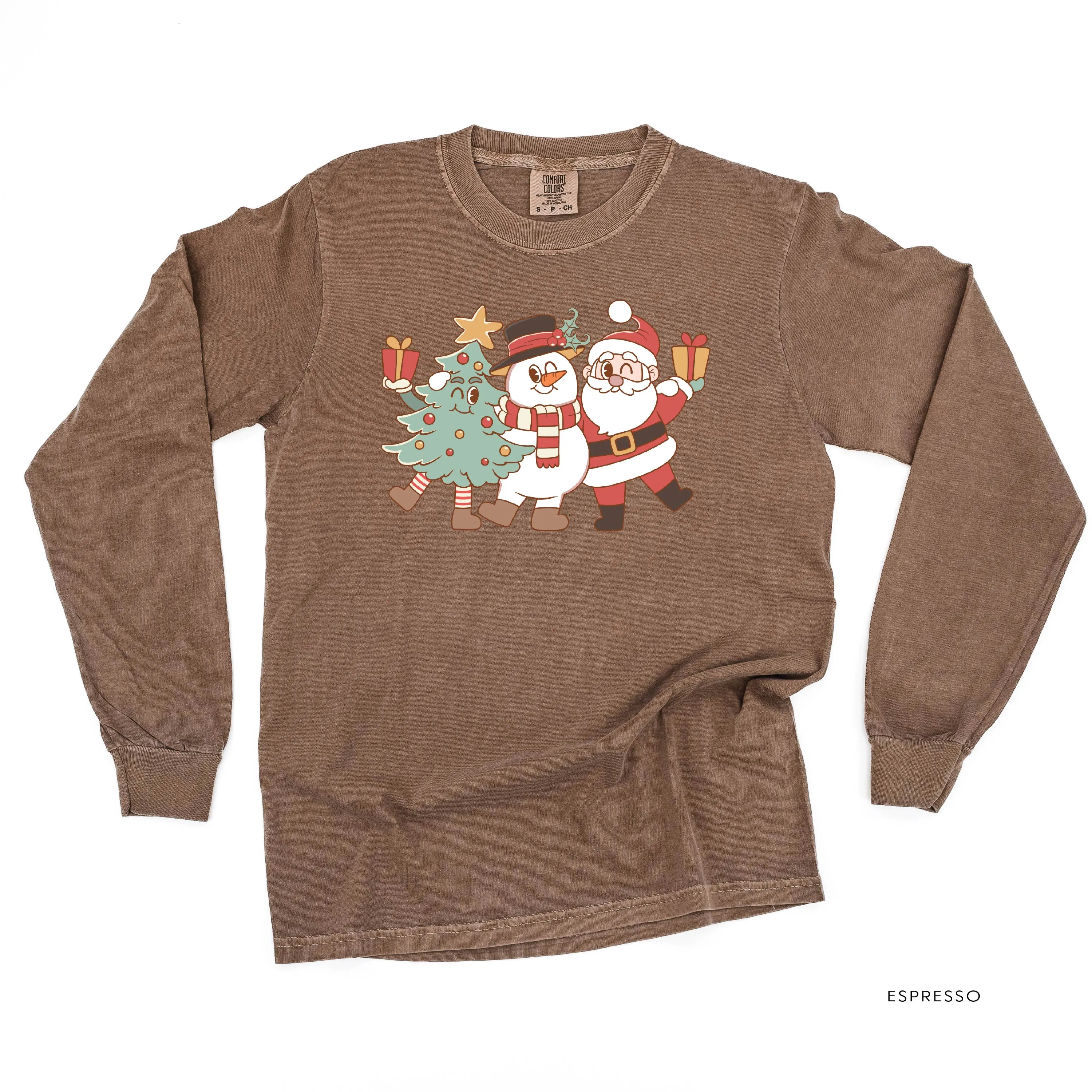 Christmas Pals - LONG SLEEVE Comfort Colors Tee