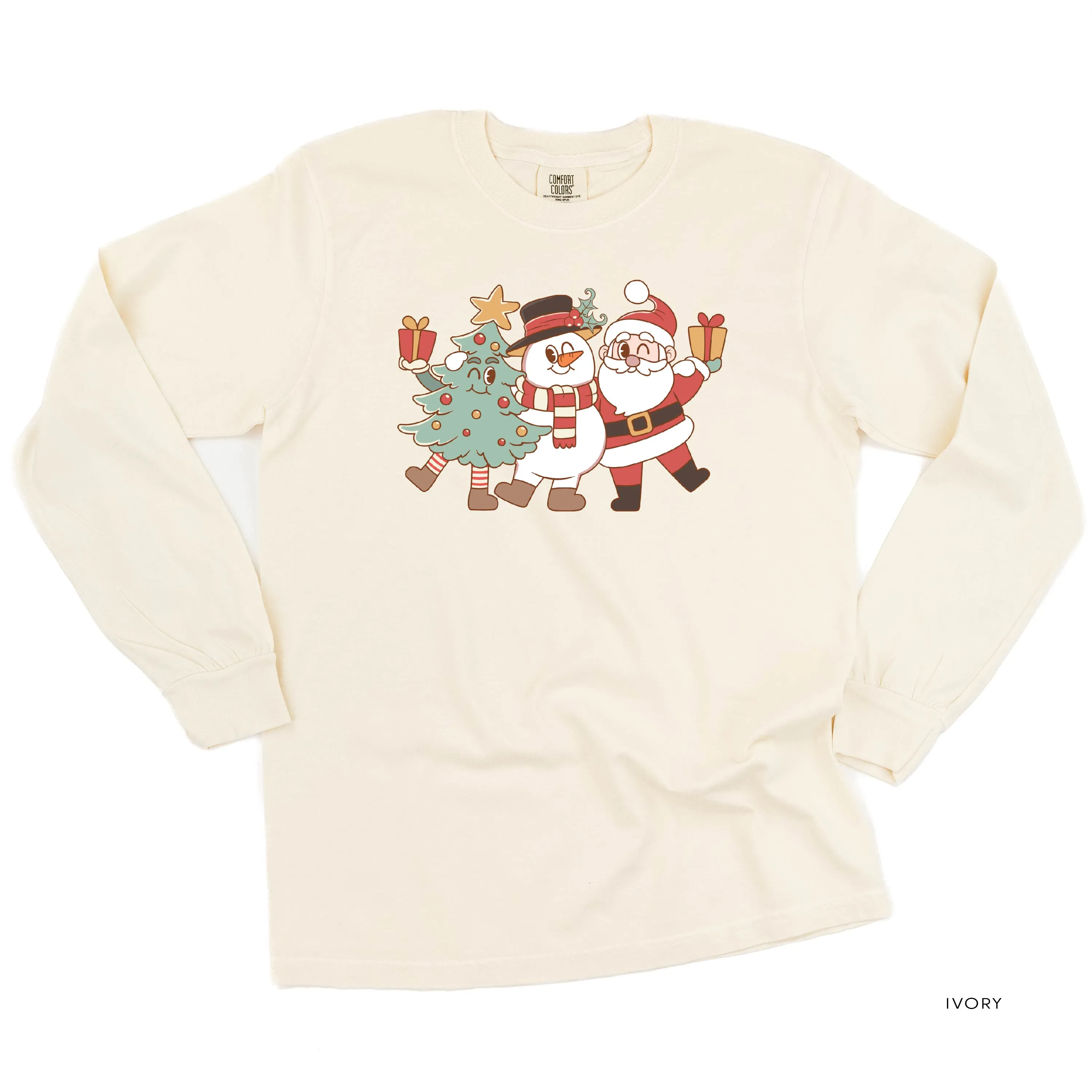 Christmas Pals - LONG SLEEVE Comfort Colors Tee