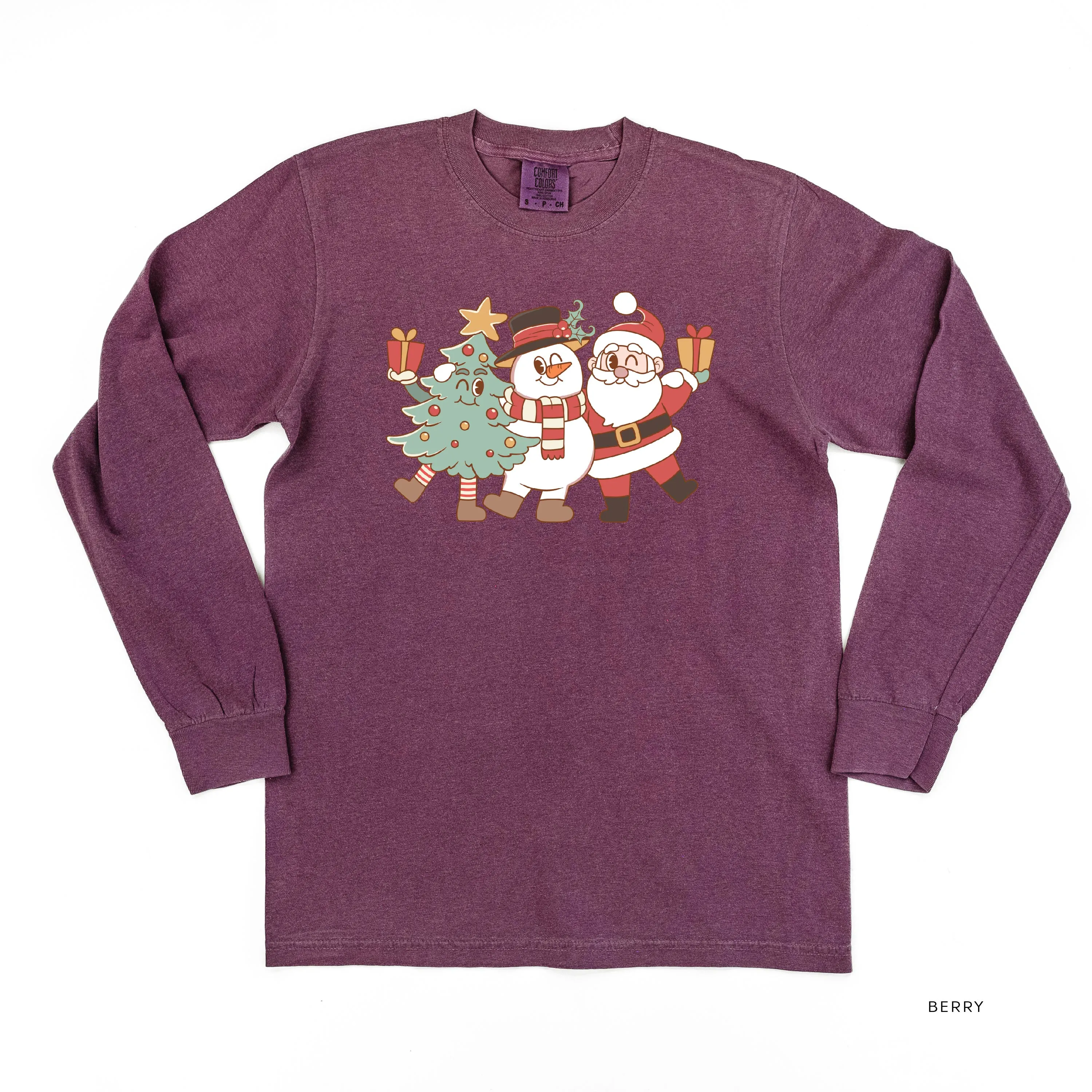 Christmas Pals - LONG SLEEVE Comfort Colors Tee