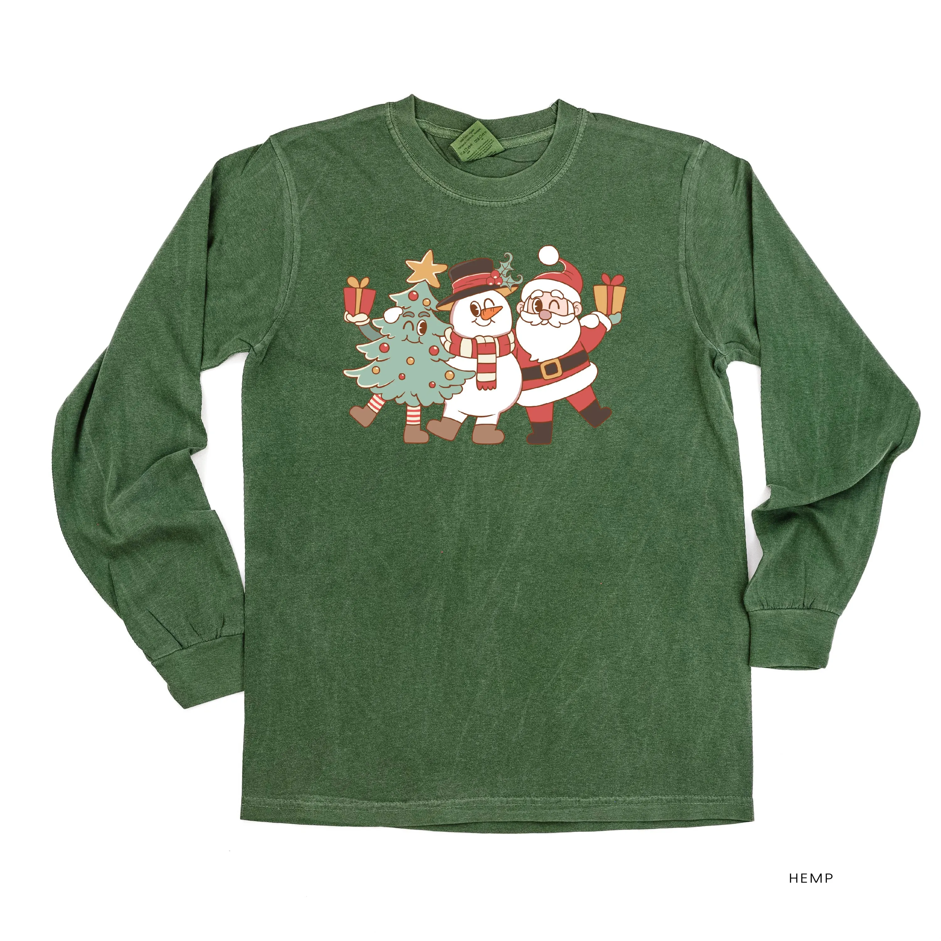 Christmas Pals - LONG SLEEVE Comfort Colors Tee