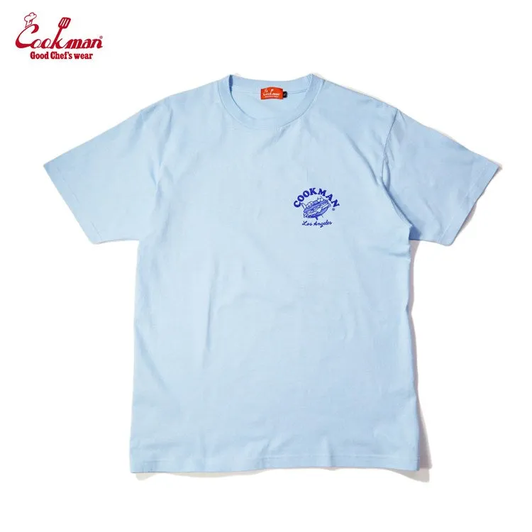 Cookman Tees - Hamburger : Light Blue