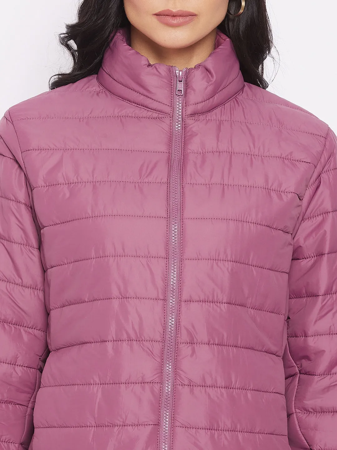 Dark Pink Women's Jacket