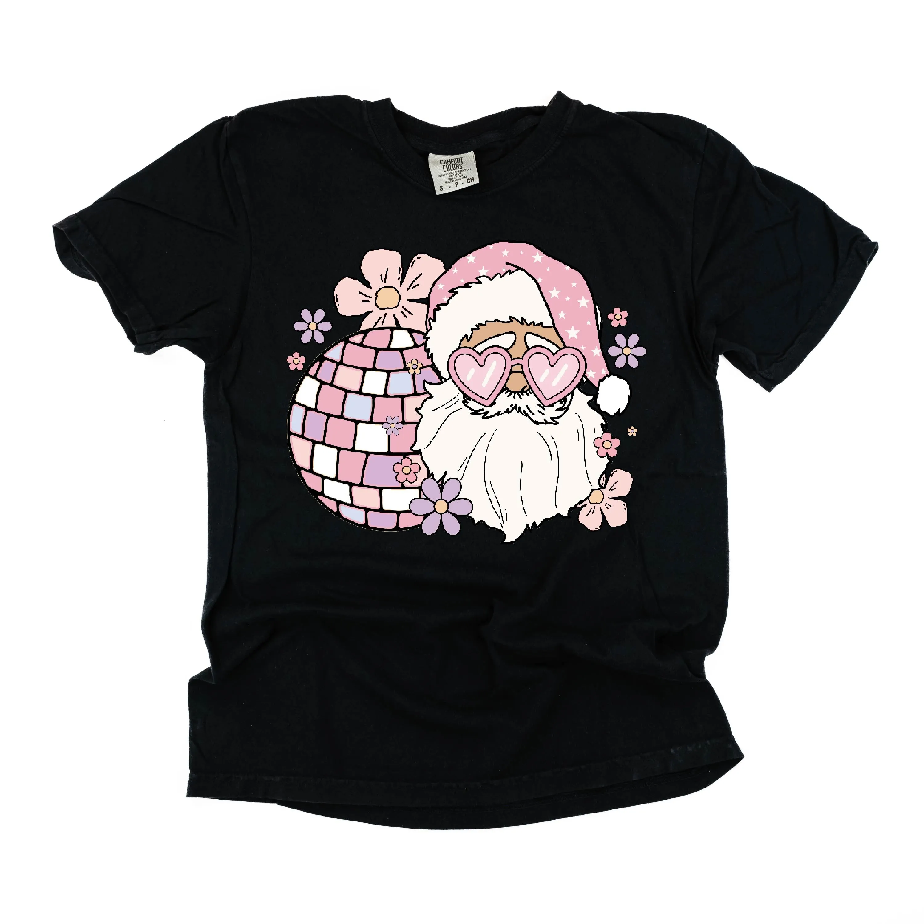 Disco Santa - Comfort Colors Tee