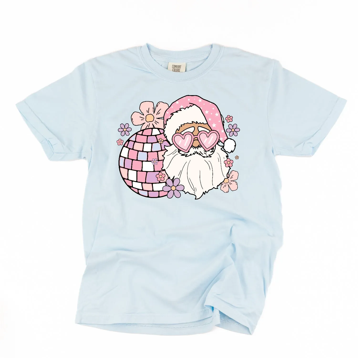 Disco Santa - Comfort Colors Tee