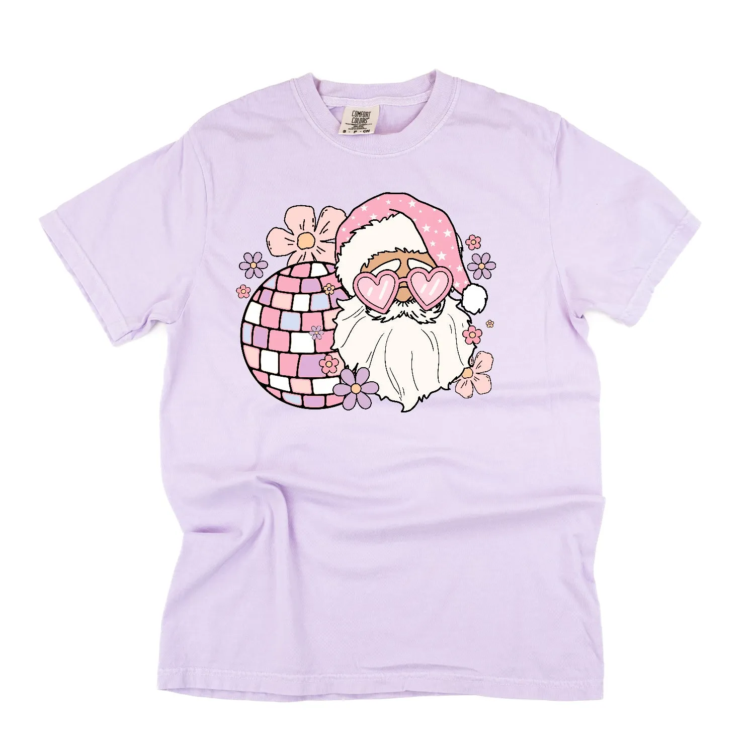 Disco Santa - Comfort Colors Tee