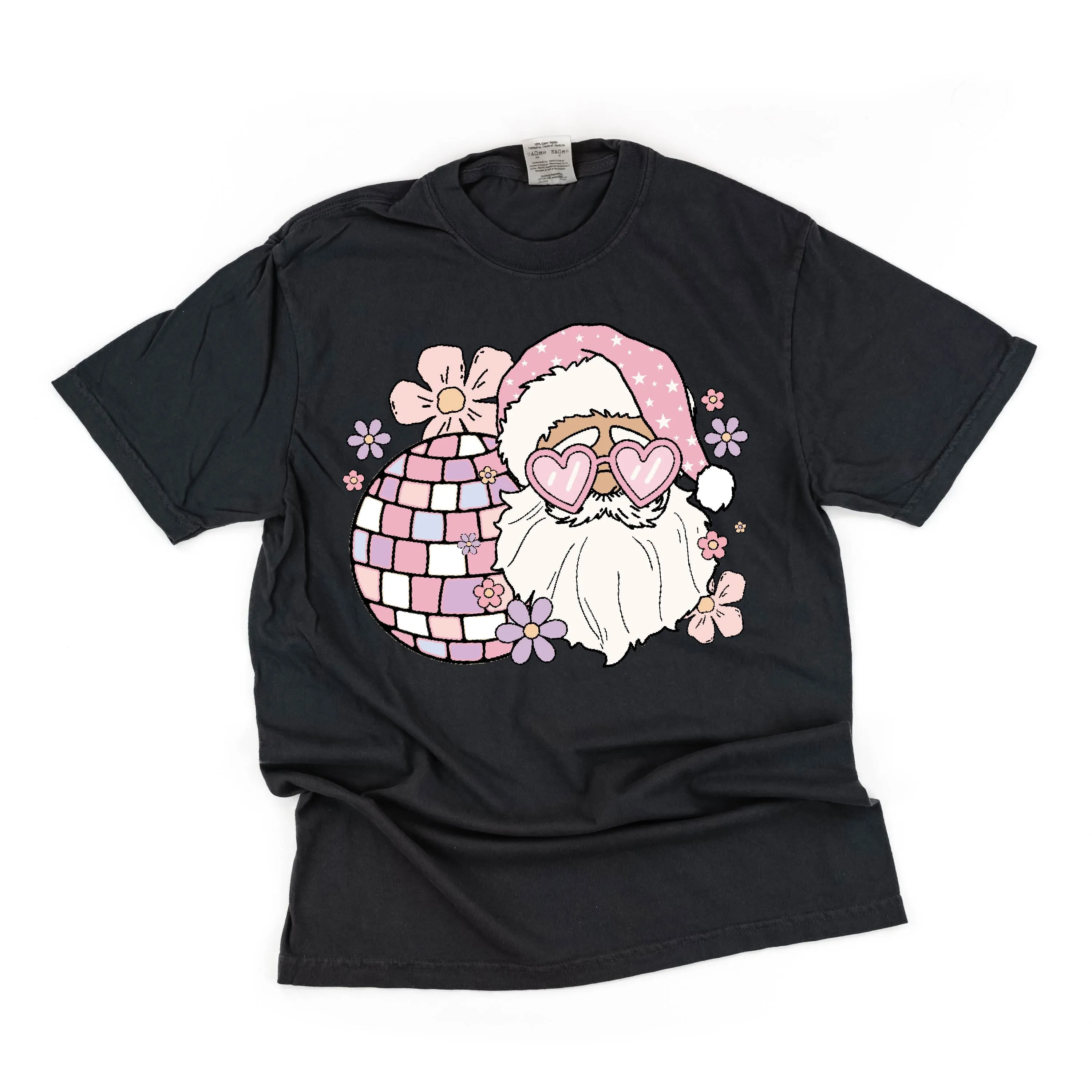 Disco Santa - Comfort Colors Tee