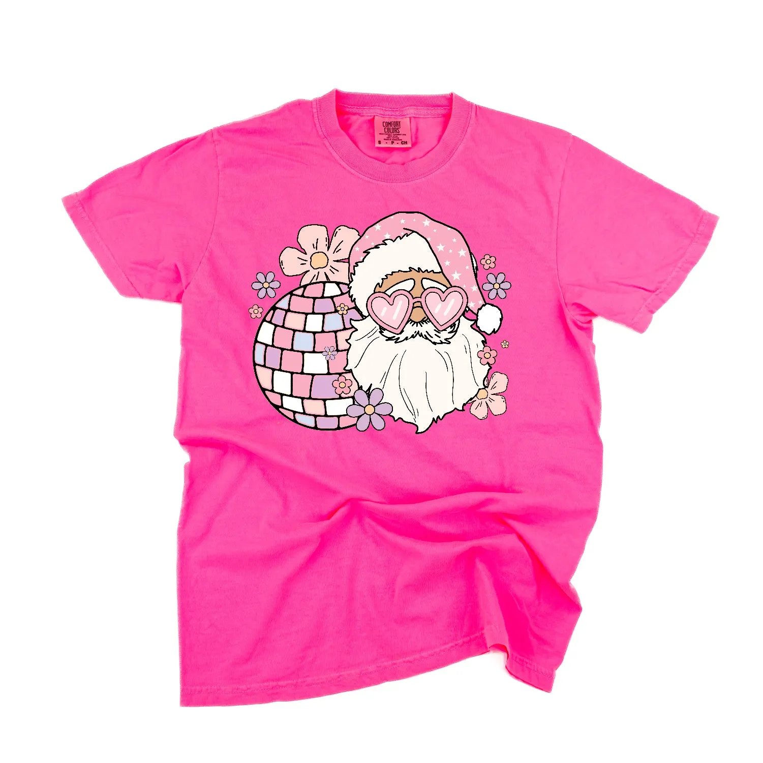 Disco Santa - Comfort Colors Tee