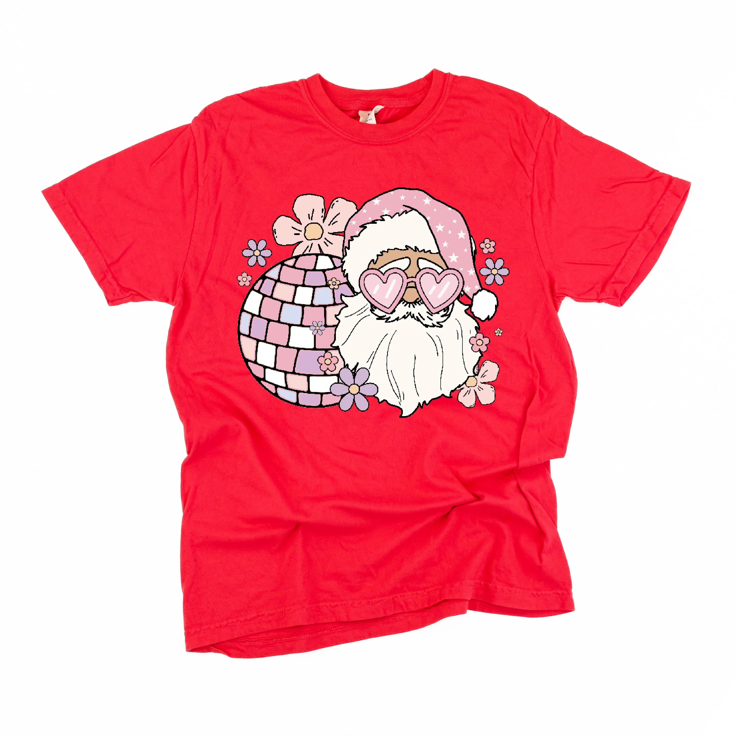 Disco Santa - Comfort Colors Tee