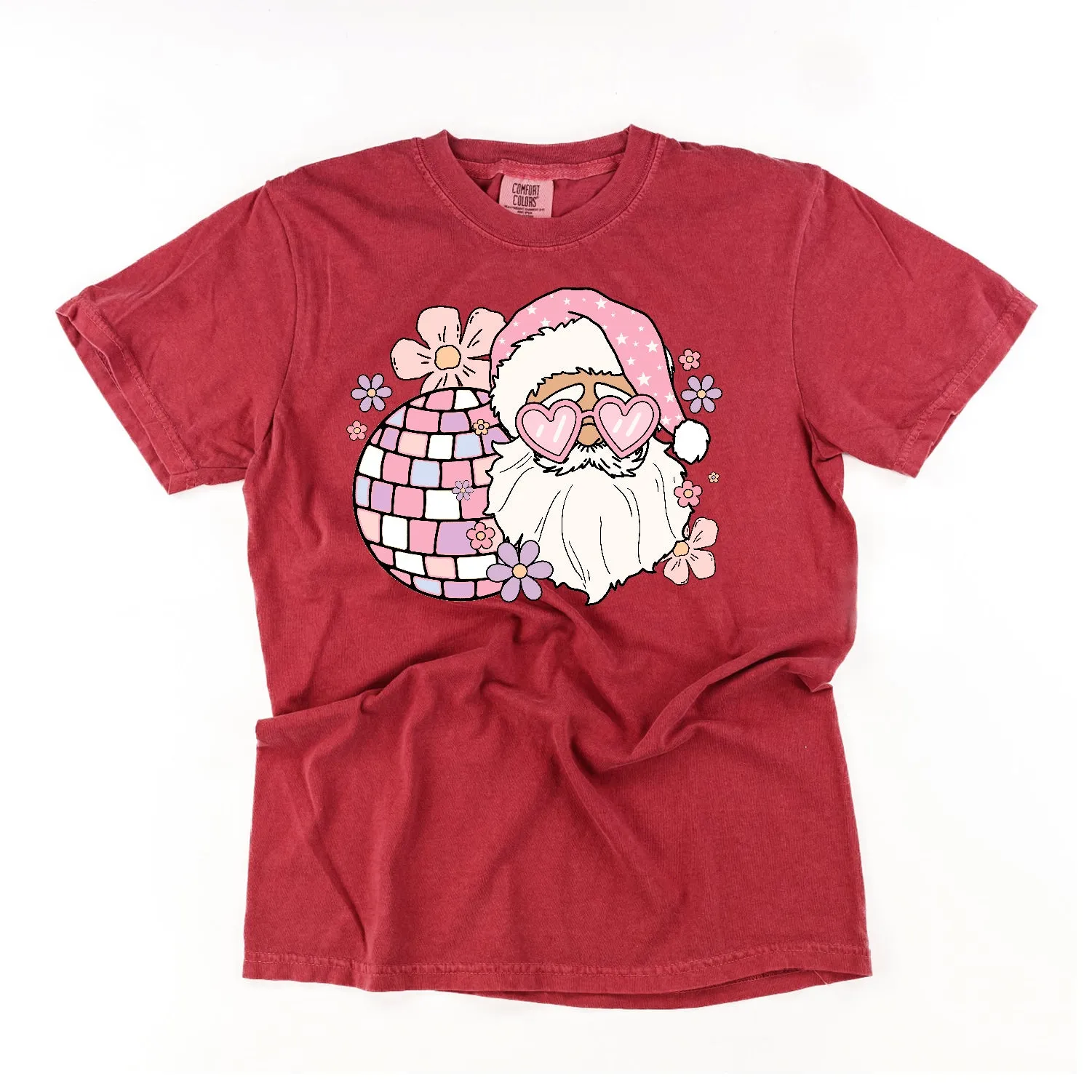 Disco Santa - Comfort Colors Tee