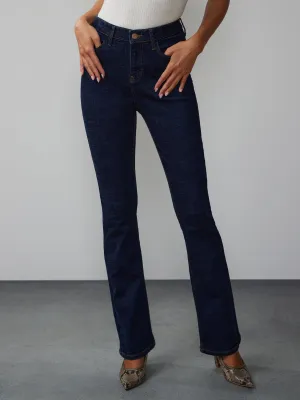 Essential High Rise Bootcut Jeans