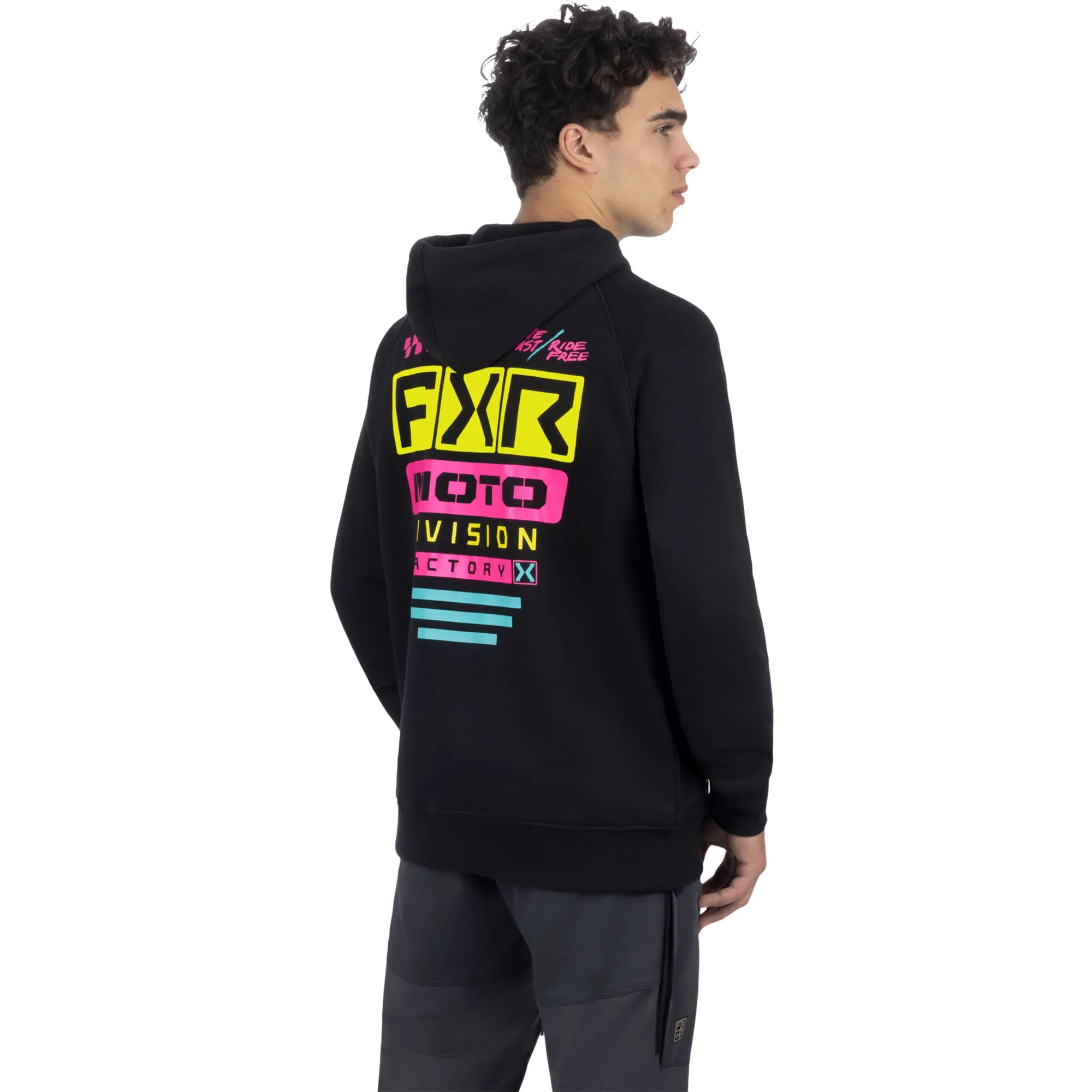 FXR Gladiator Hoodie Black/Candy