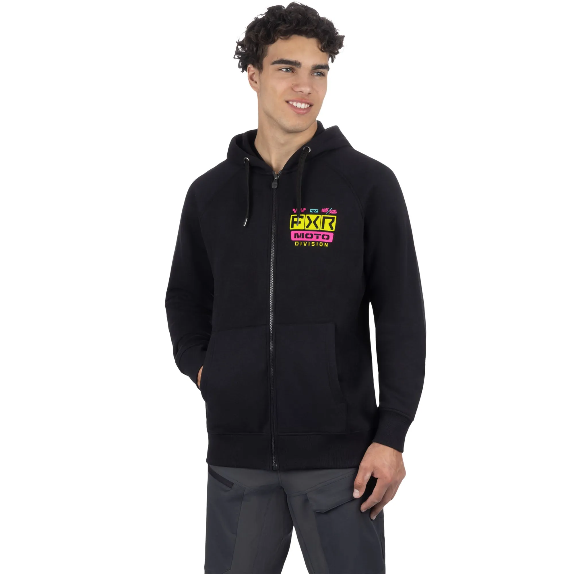 FXR Gladiator Hoodie Black/Candy