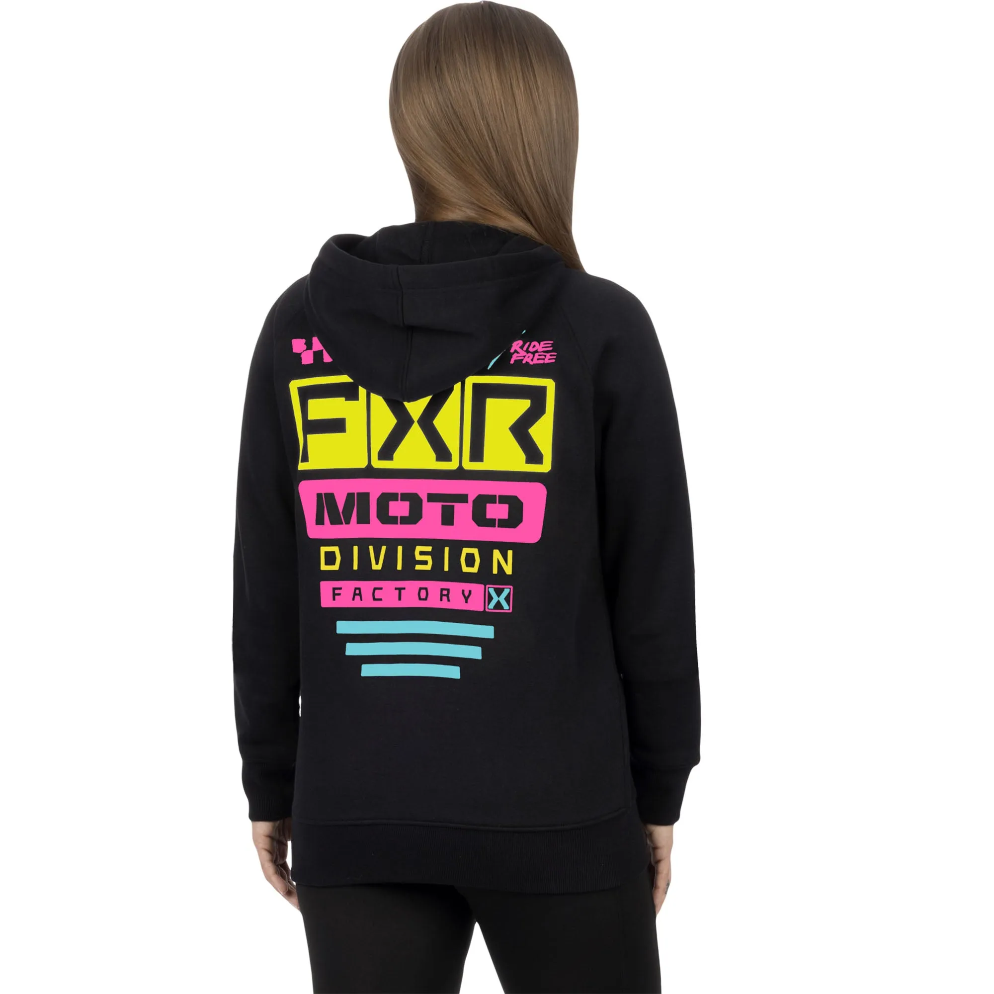 FXR Gladiator Hoodie Black/Candy