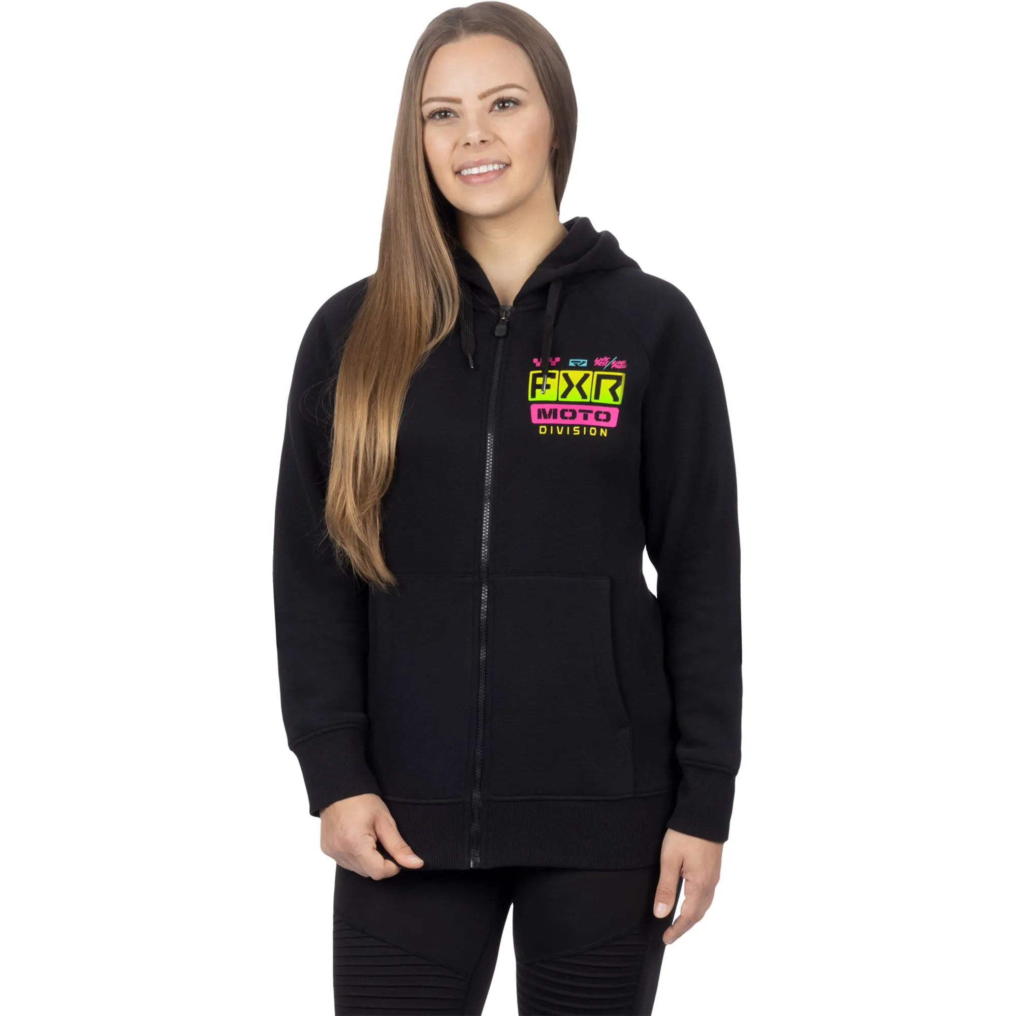 FXR Gladiator Hoodie Black/Candy