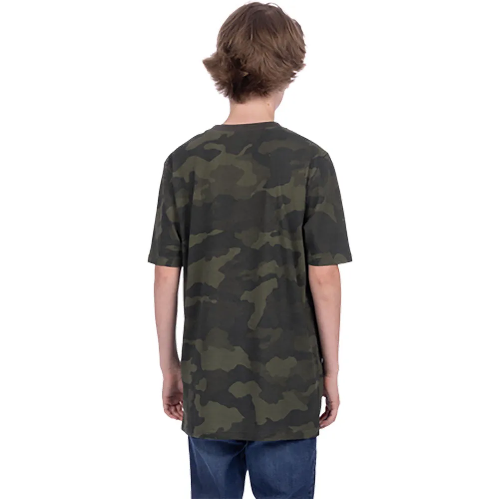 FXR Podium Premium T-Shirt Army Camo/Orange Green