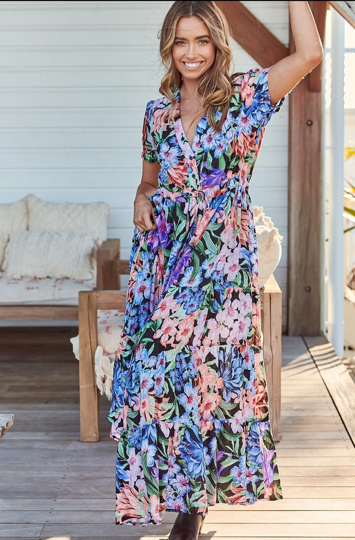 Gabi Maxi Dress - Multicolour