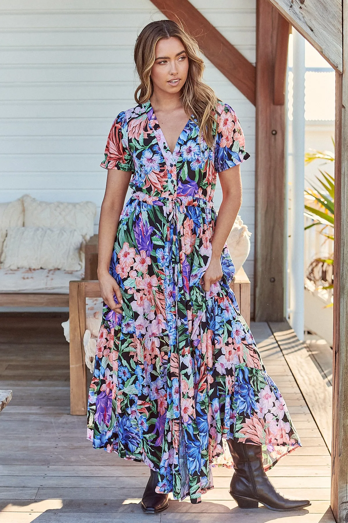 Gabi Maxi Dress - Multicolour