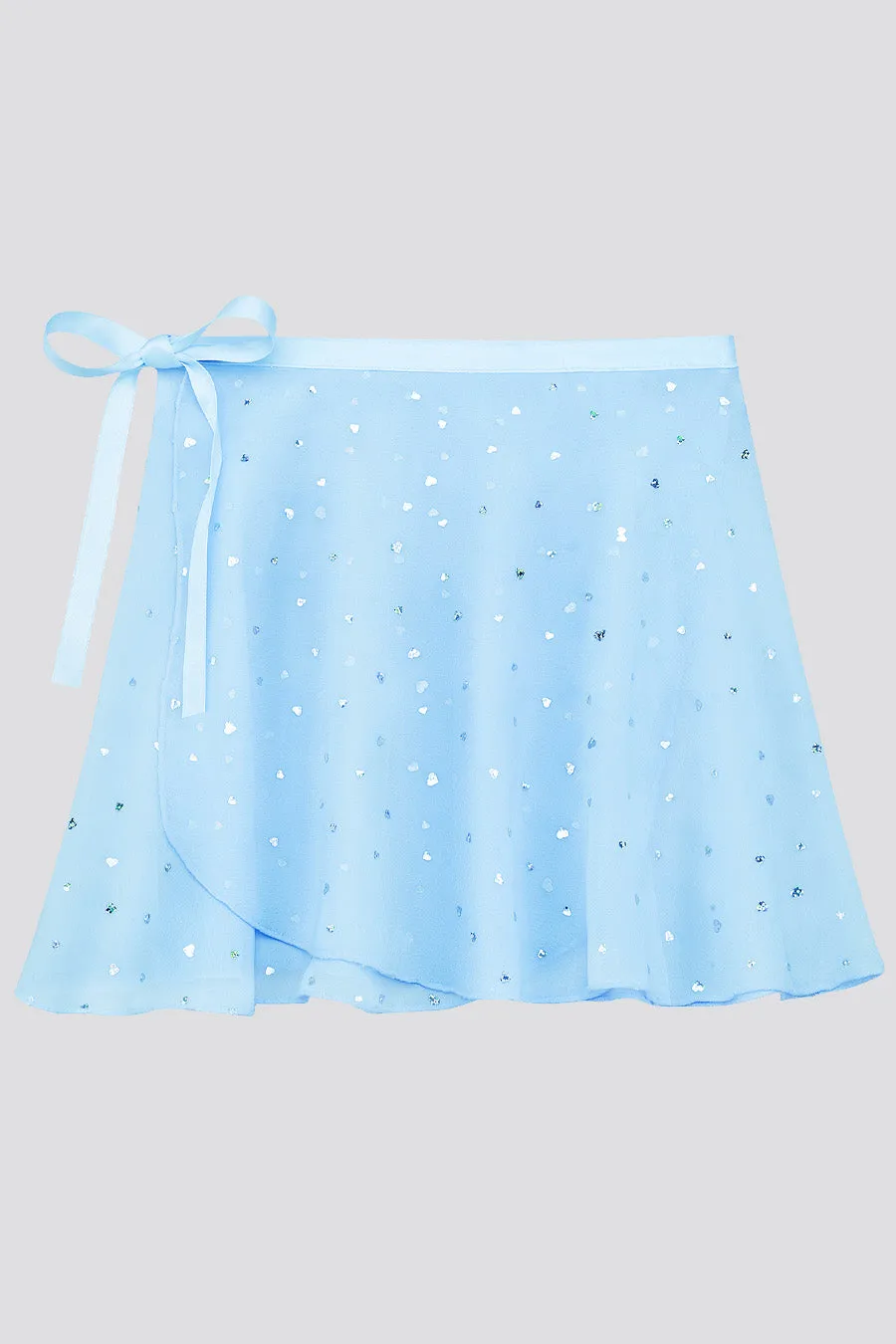 Girl's Chiffon Wrap Skirt With Adjustable Tie