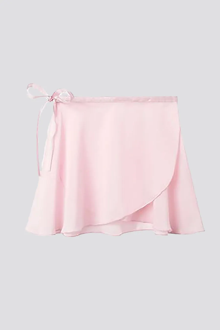 Girl's Chiffon Wrap Skirt With Adjustable Tie