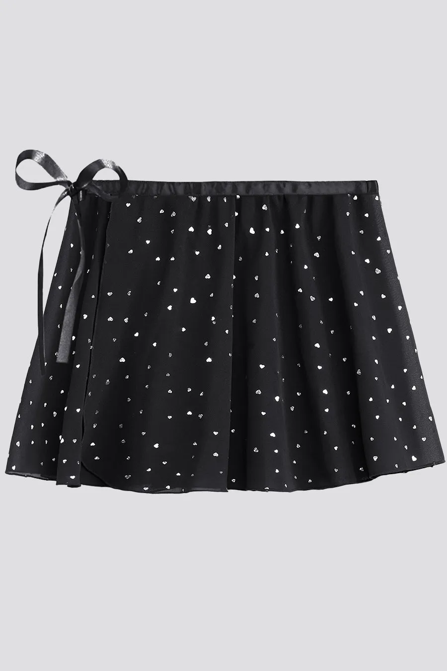 Girl's Chiffon Wrap Skirt With Adjustable Tie