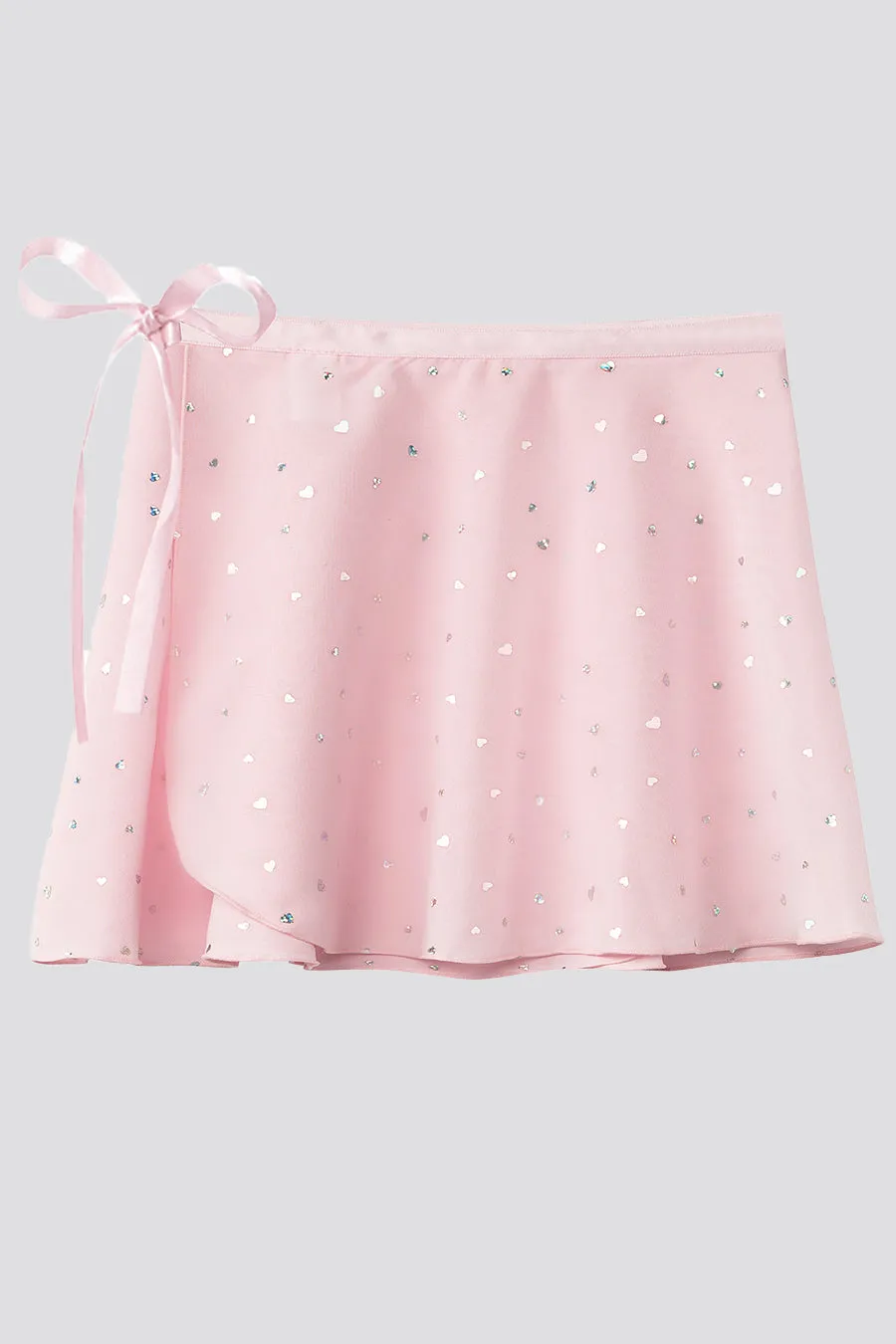 Girl's Chiffon Wrap Skirt With Adjustable Tie