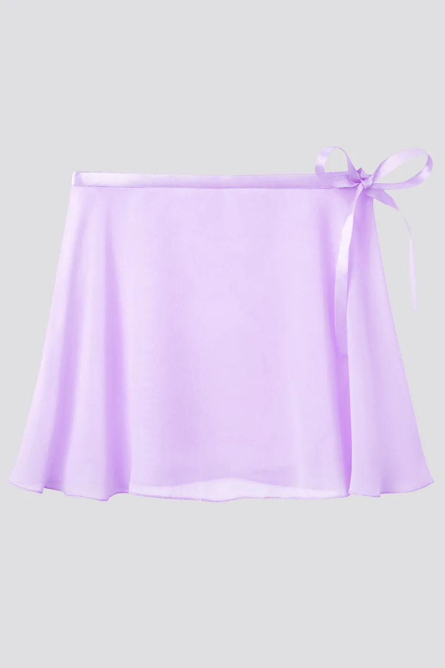 Girl's Chiffon Wrap Skirt With Adjustable Tie