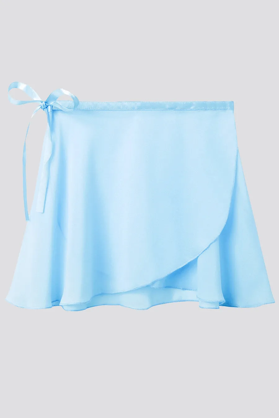 Girl's Chiffon Wrap Skirt With Adjustable Tie