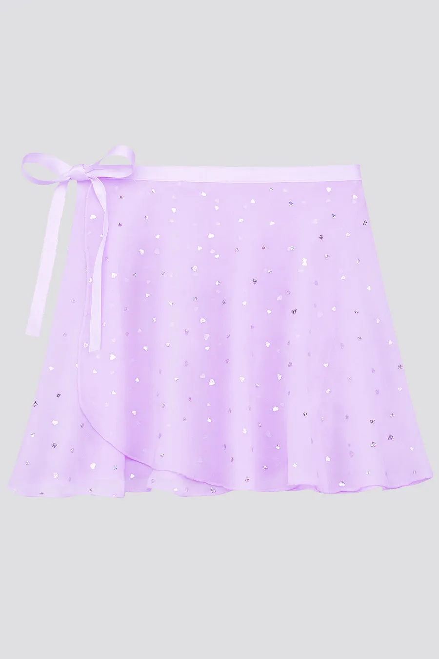 Girl's Chiffon Wrap Skirt With Adjustable Tie