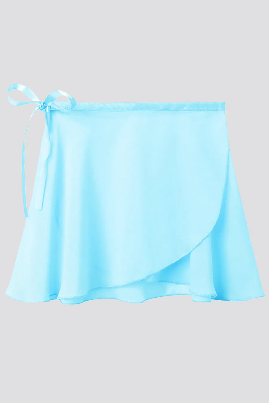 Girl's Chiffon Wrap Skirt With Adjustable Tie