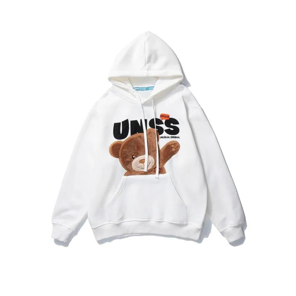 Hello Bear Casual Hoodies